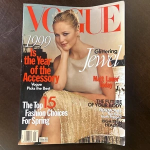 1999 JANUARY VOGUE MAGAZINE - JEWEL -  - Picture 1 of 3