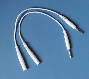 2pair Electrode Conversion Wires Cables2.5mm Transfer To 2.0mm Pin Transfer Wire - Picture 1 of 4