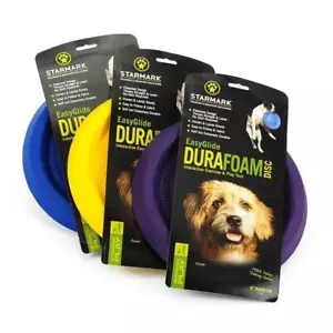 STARMARK Easy Glide Soft Durafoam Disc Dog Frisbee 23CM (1pc Random Color) - Picture 1 of 2