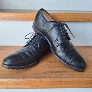 Allen Edmonds schwarz Scotch Grain Leder San Marco Größe 10,5 D USA BB - Bild 1 von 10