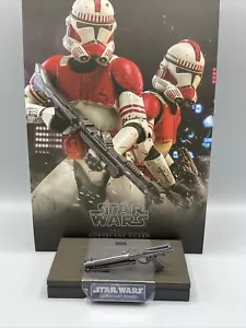 Hot Toys TMS025 Star Wars The Clone Wars Coruscant Guard Blaster Solo - Imagen 1 de 3