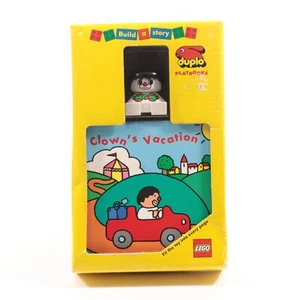 NEU LEGO DUPLO BUILD A STORY INTERAKTIVES SPIELBUCH CLOWNS URLAUB 1995 - Bild 1 von 5