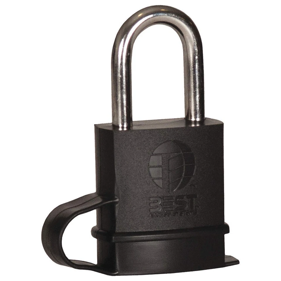 BEST 21B772LWC Padlock, 7/8 in,Rectangle,Silver 45CK71 - Image 1 of 1