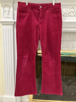 Kut From The Cloth Size 14 Raspberry Pink Corduroys EUC Boot Cut Flattering - Image 1 of 4