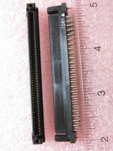 50 PCS 3M P50-100S-G-S1-TGF CONN SOCKET 100POS VERT GOLD Connectors & Terminals - Picture 1 of 2