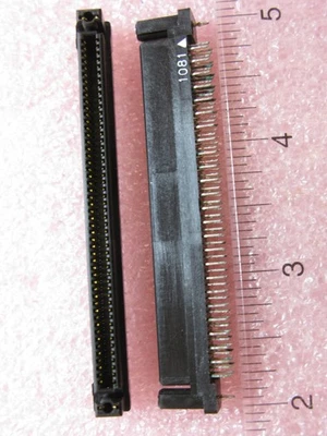 50 PCS 3M P50-100S-G-S1-TGF CONN SOCKET 100POS VERT GOLD Connectors & Terminals - Image 1 of 2