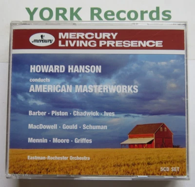 HOWARD HANSON conducts American Masterworks Eastman-Roch O - Ex 5 CD Set Mercury - Изображение 1 из 3