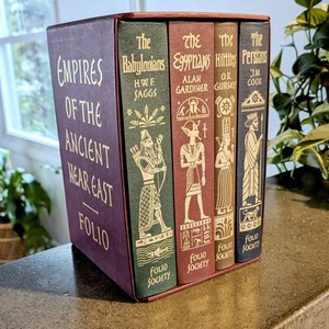 "Empires Of the Near East" Box Set 4 Hardcovers FOLIO SOCIETY Slipcase EXCELLENT - Picture 1 of 16