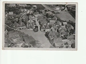 BURGKUNSTADT / Bayer.Ostm...,Markt, Orig. Fliegeraufn. 39878 m. Umf....s/w AK kl - Picture 1 of 1