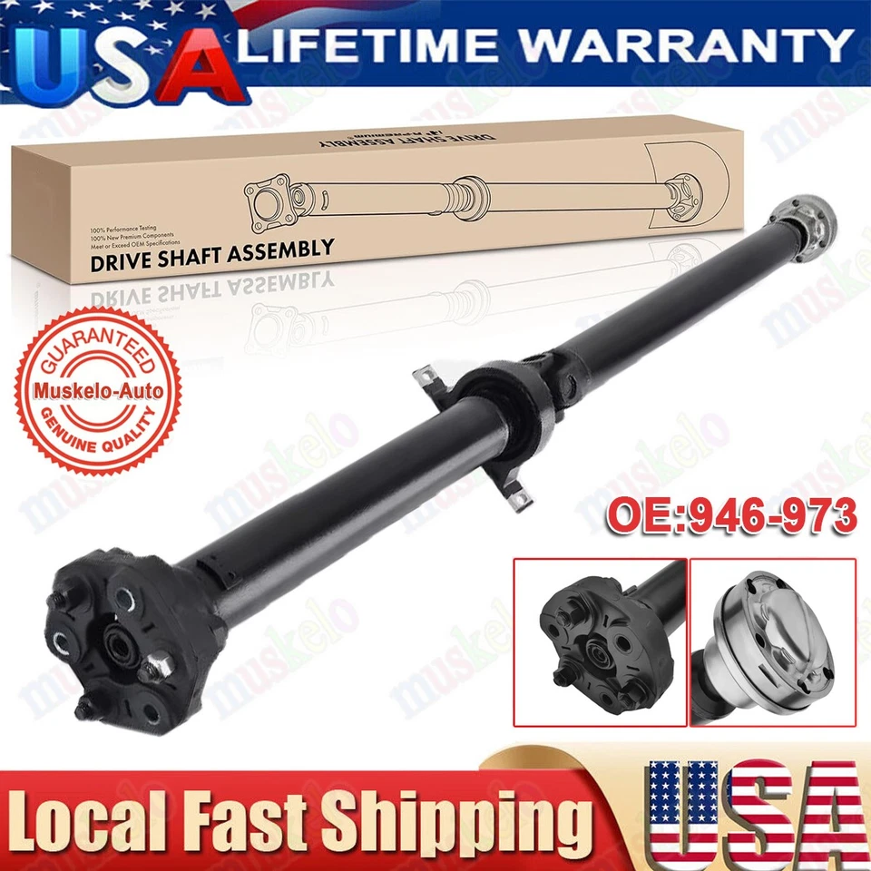 Rear Driveshaft Prop Shaft For 2003-2006 BMW 330Ci 330i E46 3.0L Automatic Trans Foto 1 de 4