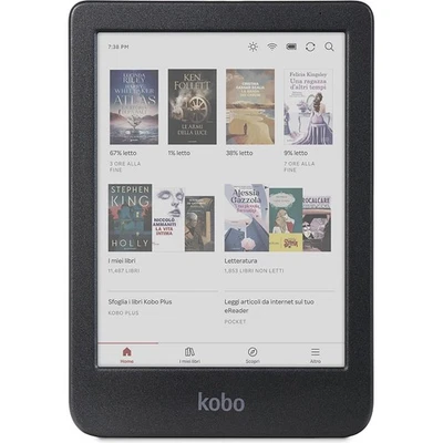 eReader Kobo Clara nero - Immagine 1 di 4