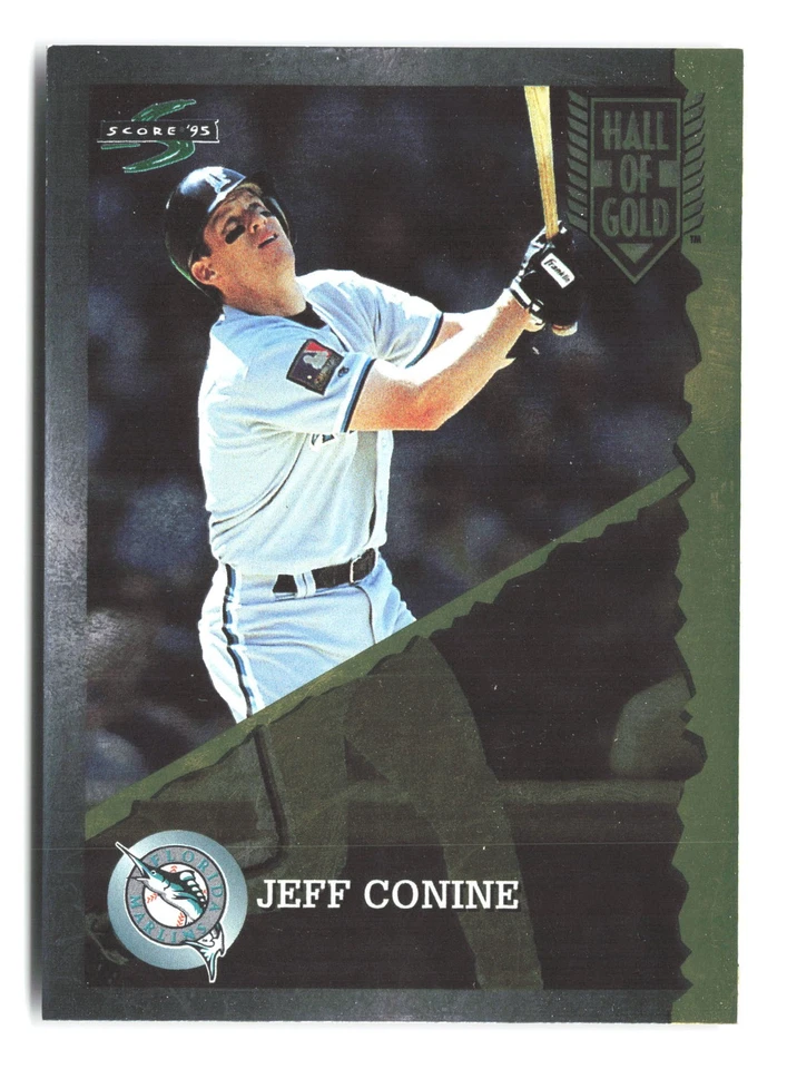 1995 Score #HG28 Jeff Conine Hall of Gold - Image 1 of 2