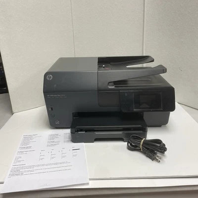 HP OfficeJet Pro 6830 All-in-One Printer Scan Copy Fax WiFi Needs Ink - Tested - Image 1 of 4