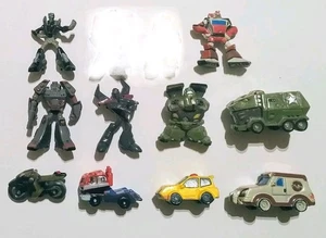 TRANSFORMERS ANIMATED SERIES ROBOTS BIP FIGURINES SET MINIATURES COLLECTIBLES - Picture 1 of 1