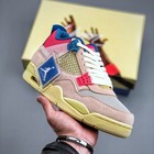 New Jordan 4 Retro Union LA Mid Guava Ice Men
