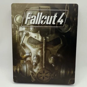 Fallout 4 PC Game Collector’s Steelbook W/ Fallout Vault- Tec Poster - Picture 1 of 7