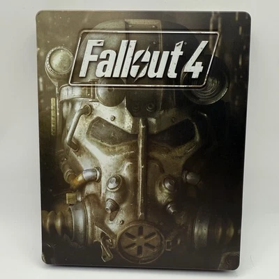 Fallout 4 PC Game Collector’s Steelbook W/ Fallout Vault- Tec Poster - Image 1 of 4