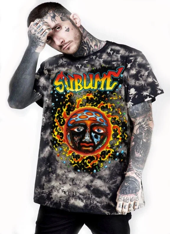 SUBLIME ROCK BAND LONG BEACH CA T SHIRTS MEN'S SIZES TIE DYE - Image 1 of 1