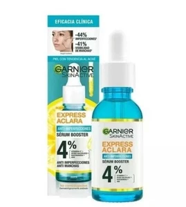 GARNIER SKIN ACTIVE BOOSTER SERUM/EXPRESS ACLARA/ANTIMANCHAS/ANTI DARK SPOT NEW - Picture 1 of 3