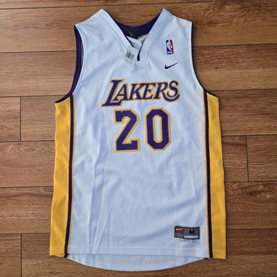Camiseta Nike De Colección Los Angeles Lakers Gary Payton Team Talla Mediana Longitud +2 Foto 1 de 4