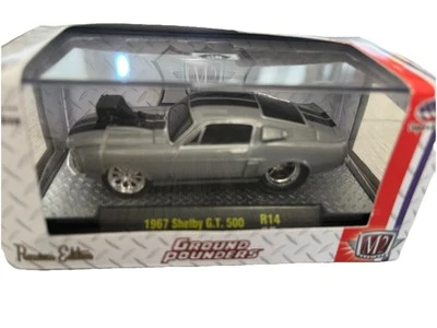M2 Machines Ground Pounders 1967 Shelby GT 500 R14 Diecast 1:64 Released 2015 - Image 1 of 4