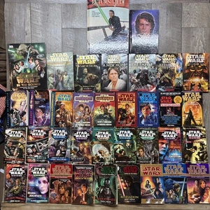 36 Star Wars Paperback Book Bulk Lot Various Authors & Titles Vintage - Picture 1 of 7