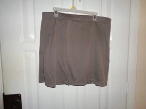Tehama Cocona Shorts Rock Skort Größe XL Polyester taupe Töne neu mit Etikett $ 60 - Bild 1 von 2