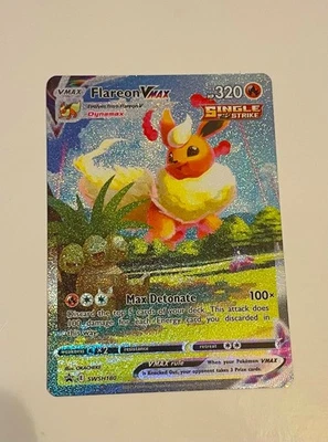 Flareon VMAX SWSH180 SWSH: Sword & Shield Promo Cards Holo - Image 1 of 4