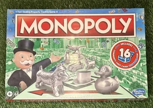 Monopoly Board Game for Ages 8+, Includes 8 Tokens New, 2-8 Play - Picture 1 of 3