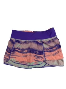 Ivivva By Lululemon Girls  Cool On The Court Skort, Pink Purple Tie Dye,  Size 8 - Picture 1 of 5