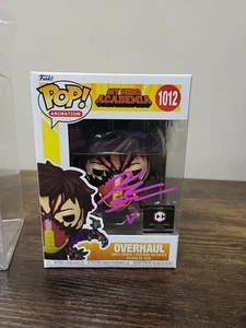 Funko Pop! Vinilo: My Hero Academia Overhaul 1012, cáliz coleccionable firmado -05 - Imagen 1 de 7