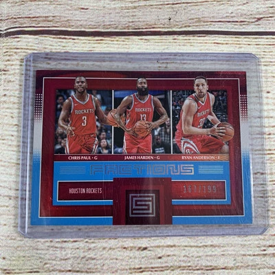 2017-18 Panini Status Factions /199 Houston Rockets Paul Harden Anderson - Image 1 of 2