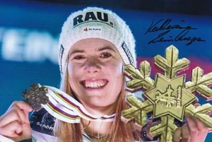 SKI ALPIN: Katharina LIENSBERGER (AUT) orig.Autogramm SILBER WM 2025 ++TOP++ - Bild 1 von 1