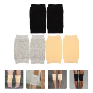 3 Pairs Knee Support Sports Pads Miss Protective Socks Workout Guard - Picture 1 of 12