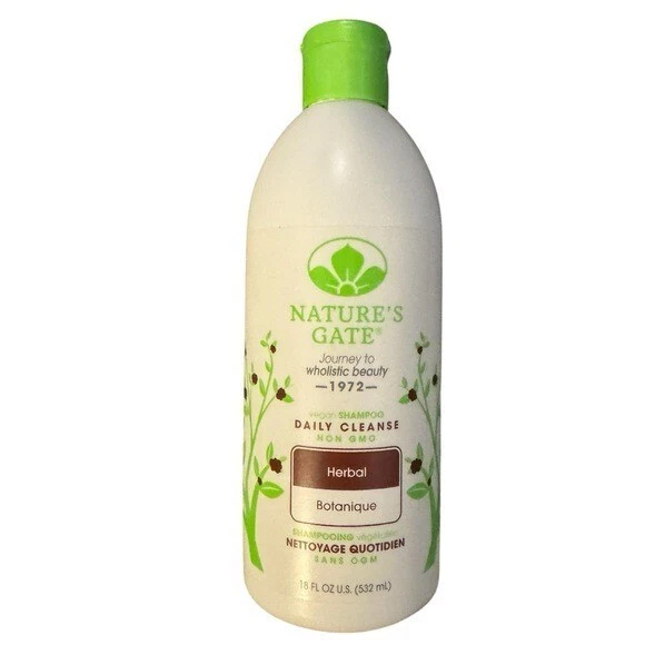 2 x Nature's Gate Herbal Daily Cleanse Shampoo Vegan 18 Fl Oz - Image 1 of 1