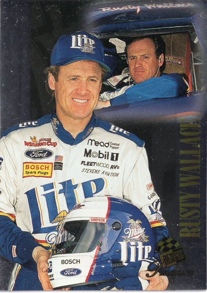  1997 Press Pass Premium Mirrors #7 Rusty Wallace - Image 1 of 1