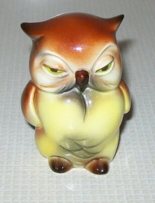 Vintage Goebel W. Germany Miniature Owl Porcelain Figurine 2 1/4" Tall - Image 1 of 4
