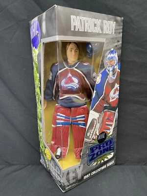 Figura de acción Patrick Roy Colorado Avalanche Playmates NHL Pro Zone 1998 Foto 1 de 4