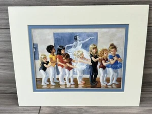 Corinne Hartley "Break Time" Children Art Dance Ballet 5x7 - Picture 1 of 2