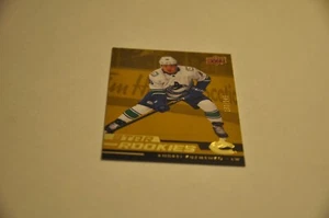 2022-23 Upper Deck NHL Star Rookies Gold # 24 190/349 Andrei Kuzmenko Vancouver - Imagen 1 de 10