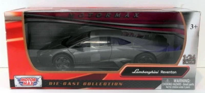 Motor Max 1/24 Scale Diecast 73364 - Lamborghini Reventon - Grey - Imagen 1 de 4
