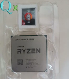 AMD Ryzen 5 3600X AM4 CPU Processor r5 3600X 3.8GHz 6C 12Thr 32M Desktop 32MB - Picture 1 of 2