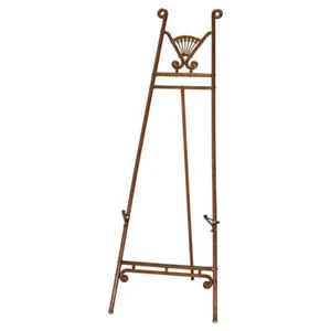 Antique Oak Stick & Ball Art Display Easel C1920 - Picture 1 of 8