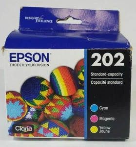 Original Epson 202 Tintenpatrone für Epson XP5100 5105 Drucker - Neu - 3 Stück - Bild 1 von 3