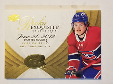 2021-22 BLACK DIAMOND ROOKIE EXQUISITE COLLECTION /99 Cole Caufield O7R-CC