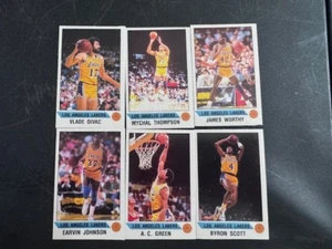 1990-91 Panini Aufkleber LA Lakers TEAM SET (6) Magic - Bild 1 von 1
