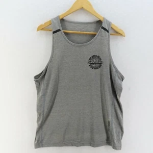 Reebok Tank Top Mens Adult Size Medium Grey Sleeveless Casual - Picture 1 of 10