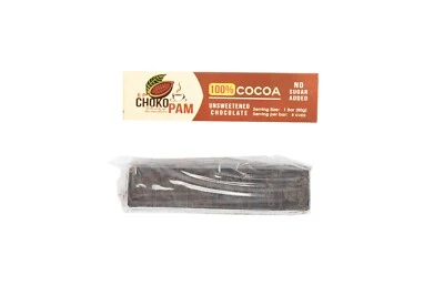 Батончик для выпечки Chokopam Premium несладкий шоколад 100% органическое какао ОДИН БАТОНЧИК - Изображение 1 из 4