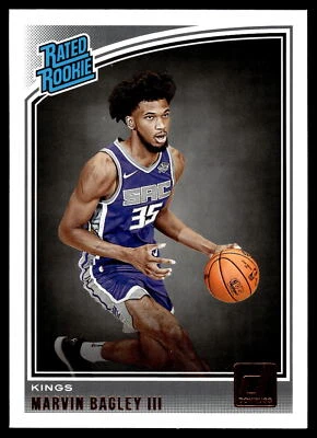 Marvin Bagley III 2018 Donruss Rated Rookie Card  #168 - Image 1 of 2