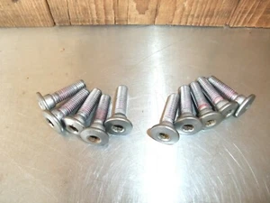 Kawasaki KLE650 Versys B8F 2008 ABS Front Brake Disc Bolts GC #142 - Picture 1 of 4